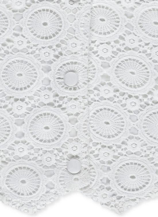 26SS [키즈] 트윈셋 베스트 261GJ2Q20 00526 Bianco - TWINSET