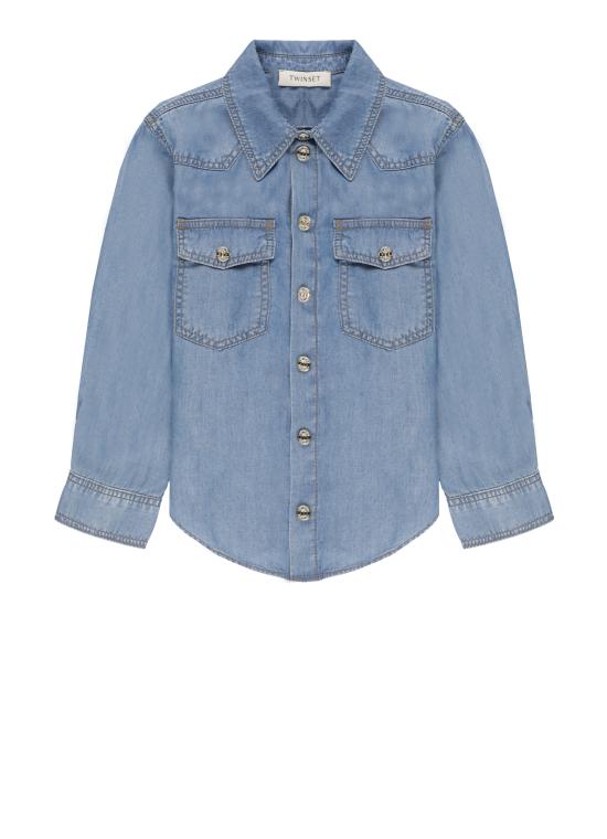 26SS [키즈] 트윈셋 셔츠 261GJ2075 13235 CHAMBRAY MID BLUE