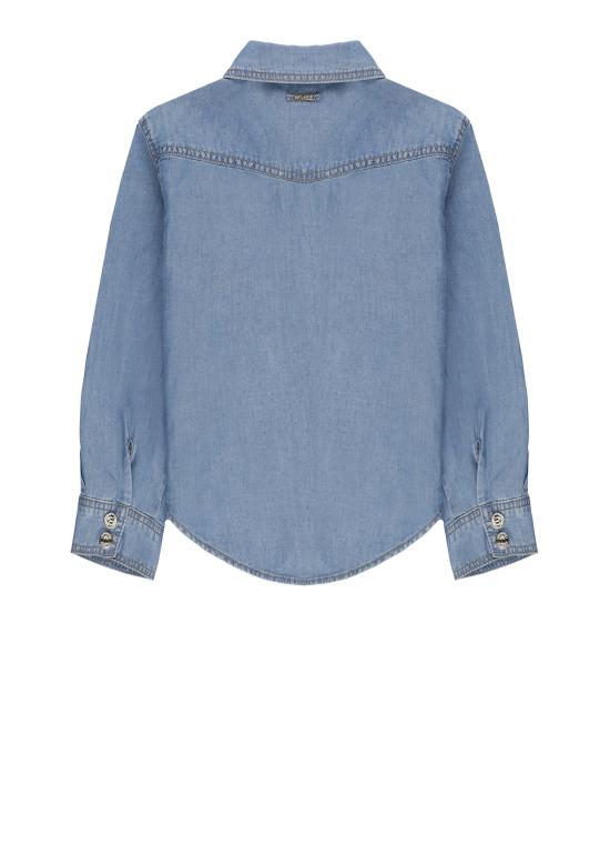 26SS [키즈] 트윈셋 셔츠 261GJ2075 13235 CHAMBRAY MID BLUE - TWINSET