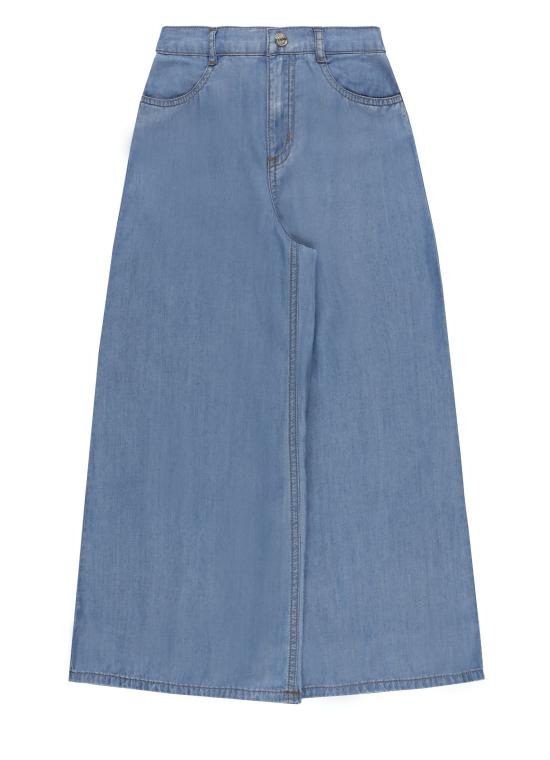 26SS [키즈] 트윈셋 스트레이트 팬츠 261GJ2070 13235 CHAMBRAY MID BLUE