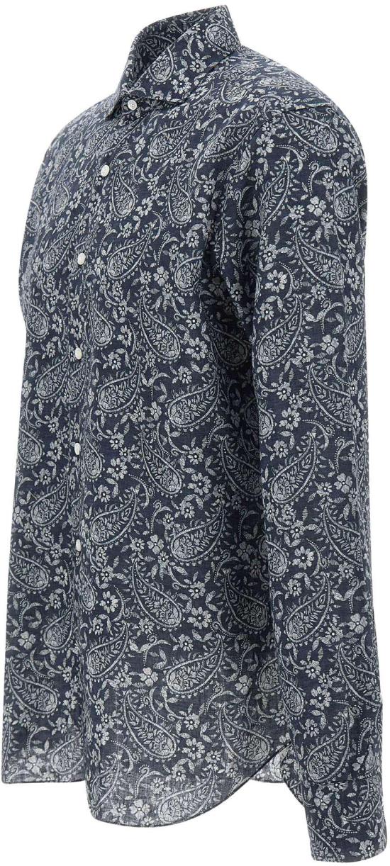 26SS 발바 긴팔 셔츠 LIU02P0154055U0001 NAVY - BARBA