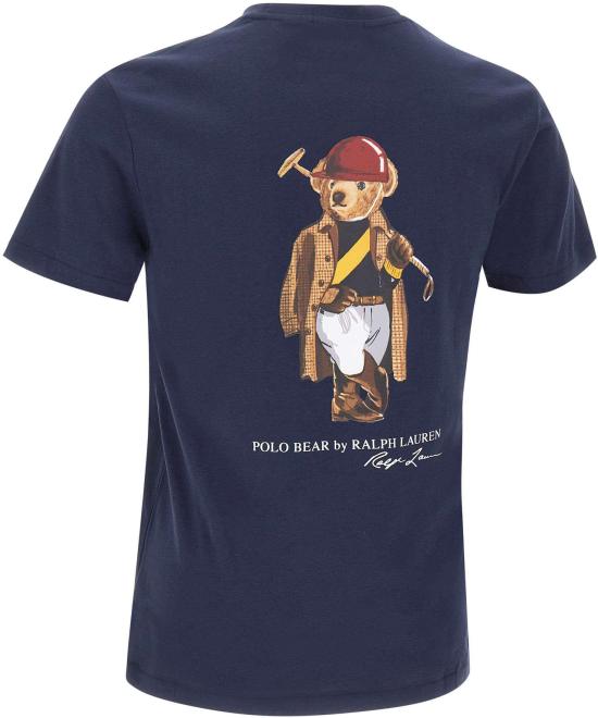 26SS 랄프 로렌 반팔 티셔츠 710B16610001 NAVY - RALPH LAUREN