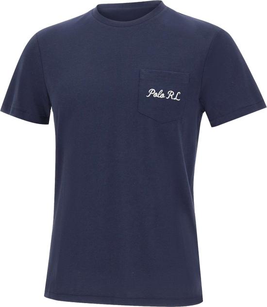 26SS 랄프 로렌 반팔 티셔츠 710B16610001 NAVY