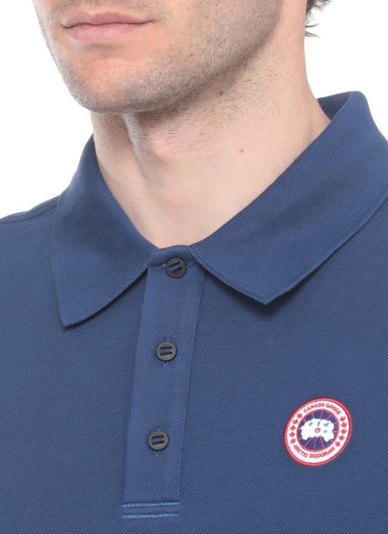 26SS 캐나다구스 폴로 티셔츠 1600M BECKLEY9841 Blue - CANADA GOOSE