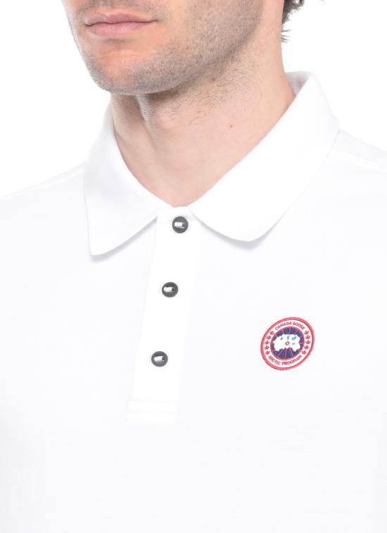 26SS 캐나다구스 폴로 티셔츠 1600M BECKLEY9025 White - CANADA GOOSE