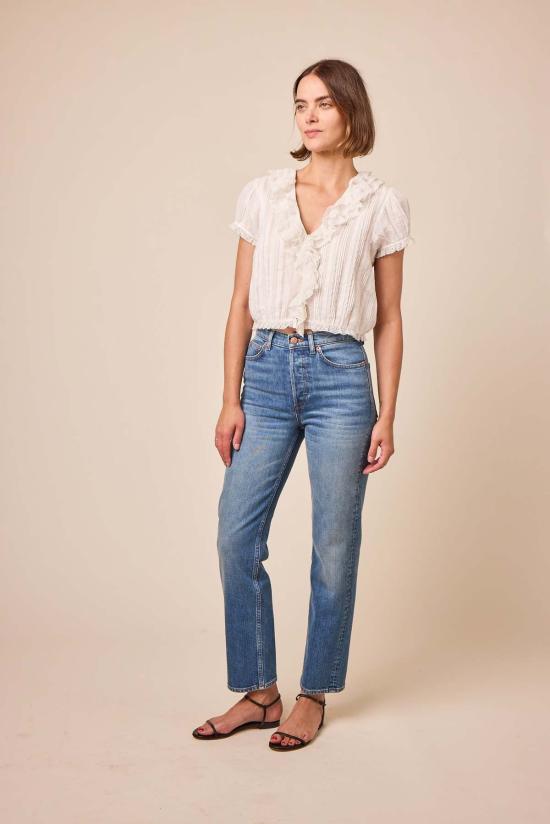  도엔 블라우스 베르나데트 탑솔트 - DOEN