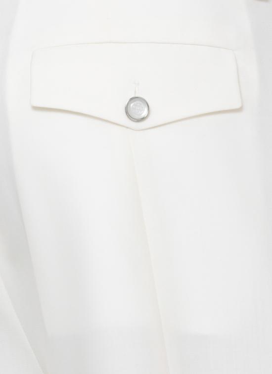 26SS 카사블랑카 숏팬츠 MSS26TR41801 PLEATED BAGGY Avorio - CASABLANCA