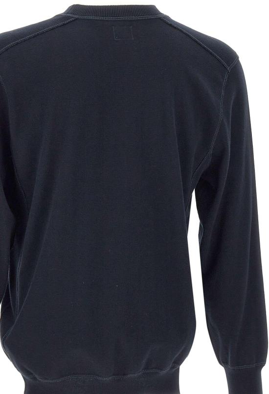 26SS 씨피 컴퍼니 코튼 씨 아일랜드 크루넥 렌즈 스웨터 20CMKN102A110560A888 NAVY - C.P. COMPANY