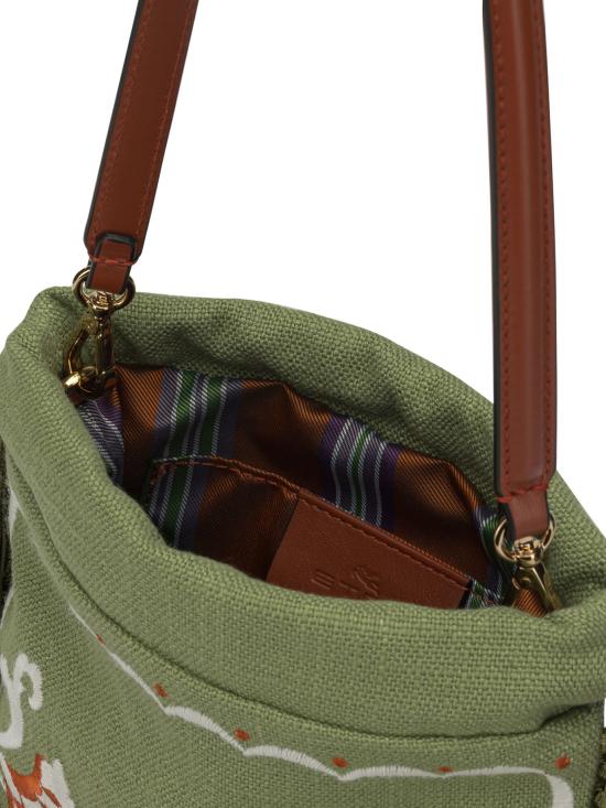 26SS 에트로 토트백 WP1B0025AR506V0833 Green - ETRO