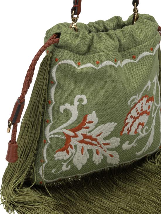 26SS 에트로 토트백 WP1B0025AR506V0833 Green - ETRO