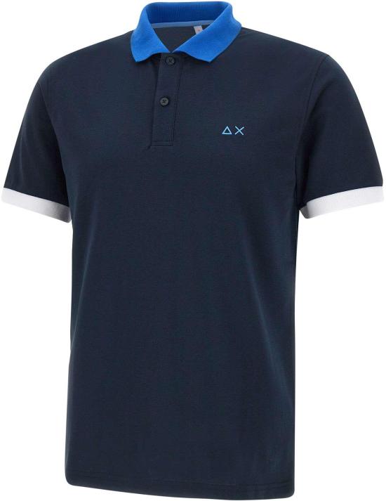 26SS 썬 68 폴로 티셔츠 A3511607 NAVY