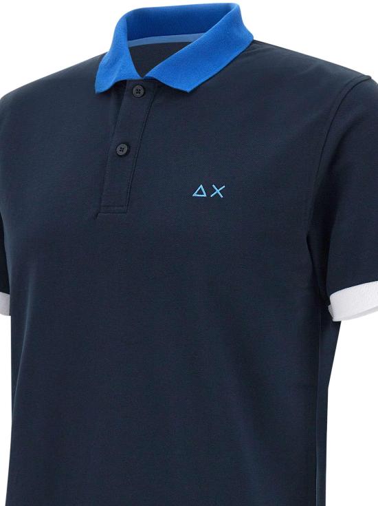 26SS 썬 68 폴로 티셔츠 A3511607 NAVY - SUN 68