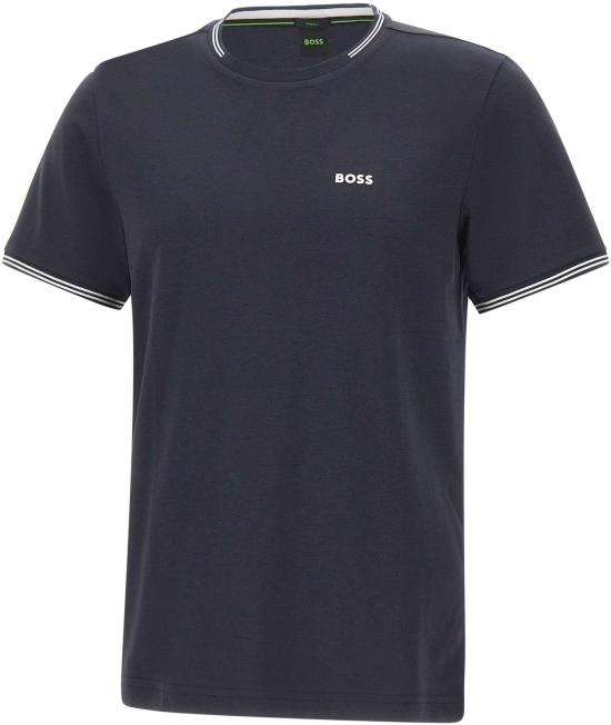 26SS 보스 반팔 티셔츠 50521245 NAVY