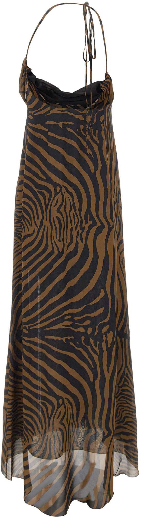 26SS 블루마린 롱 원피스 2A768AM5179 BROWN - BLUMARINE