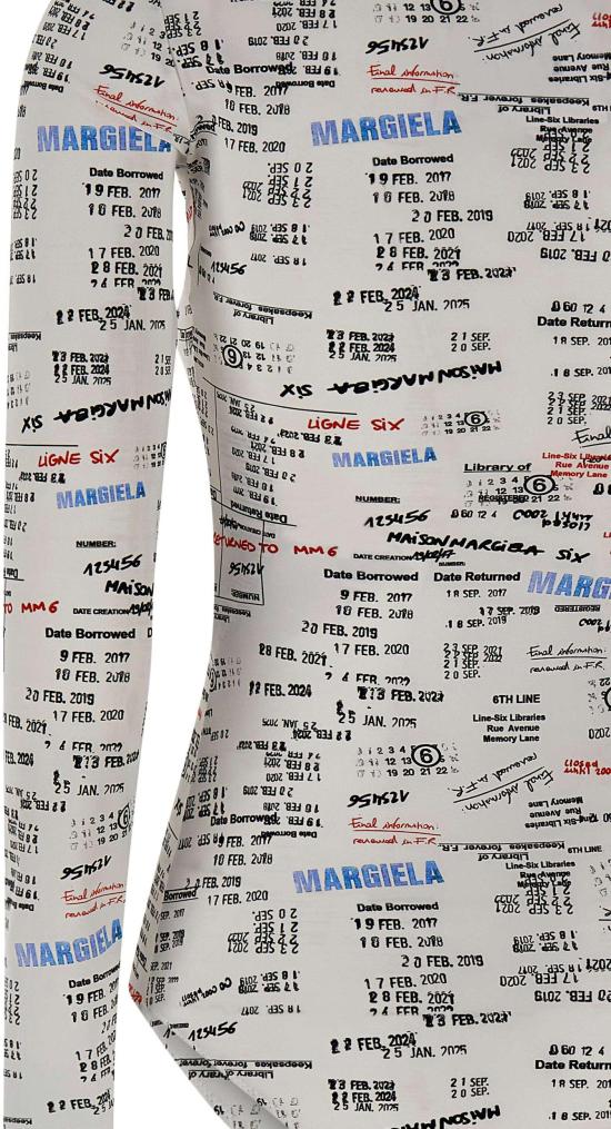 26SS 마르지엘라 바디수트 티셔츠 S52NA0078M20183001S WHITE - MAISON MARGIELA