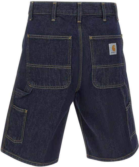 26SS 칼하트 스미스 데님 싱글 니 쇼츠 I0320260102 NAVY - CARHARTT