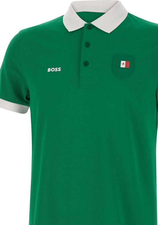 26SS 보스 폴로 티셔츠 50559263320 GREEN - BOSS