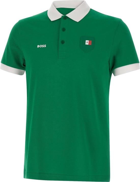 26SS 보스 폴로 티셔츠 50559263320 GREEN