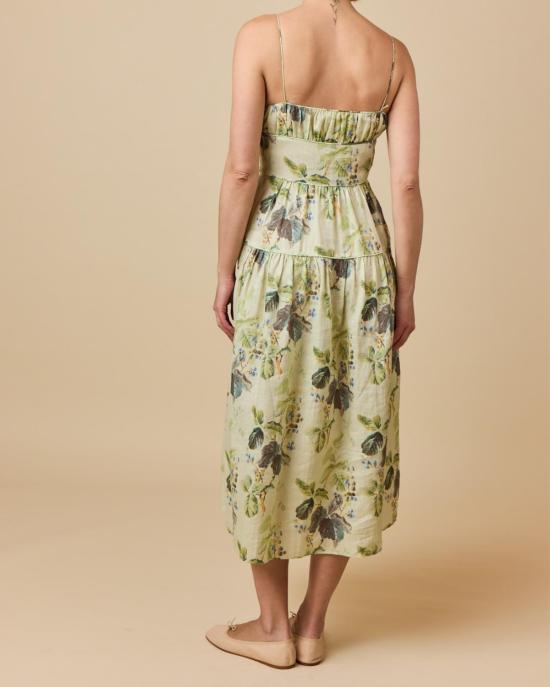  도엔 롱 원피스 Dôen Benoit 드레스 Floraison De Mures - DOEN