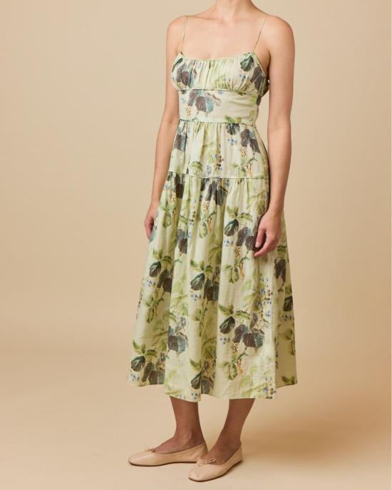  도엔 롱 원피스 Dôen Benoit 드레스 Floraison De Mures - DOEN