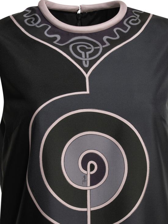 26SS 푸찌 숏 원피스 5URG085U831035 Black - PUCCI