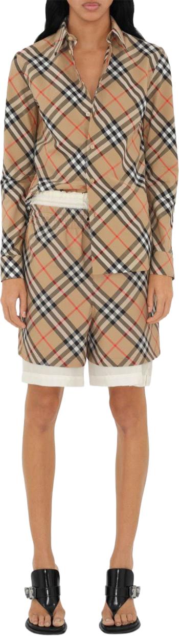 25SS 버버리 체크 셔츠 8106163B9368 BEIGE - BURBERRY
