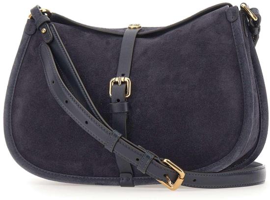 26SS 에트로 미디엄 스웨이드 포니 백 WP1C0019AP341B0065 NAVY