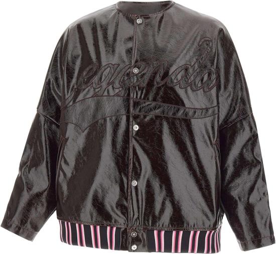 26SS PDF di Domenico Formichetti 가죽 자켓 DFM09040FP103BORDE MAROON