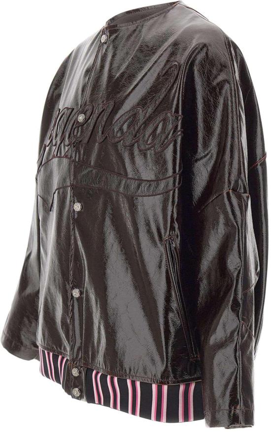 26SS PDF di Domenico Formichetti 가죽 자켓 DFM09040FP103BORDE MAROON - OTHER BRANDS