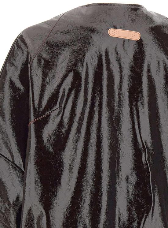 26SS PDF di Domenico Formichetti 가죽 자켓 DFM09040FP103BORDE MAROON - OTHER BRANDS