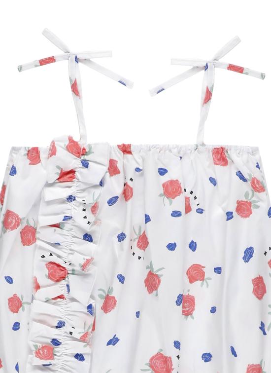 26SS [키즈] 마르니 원피스 M01696 M00WA0M100 White - MARNI
