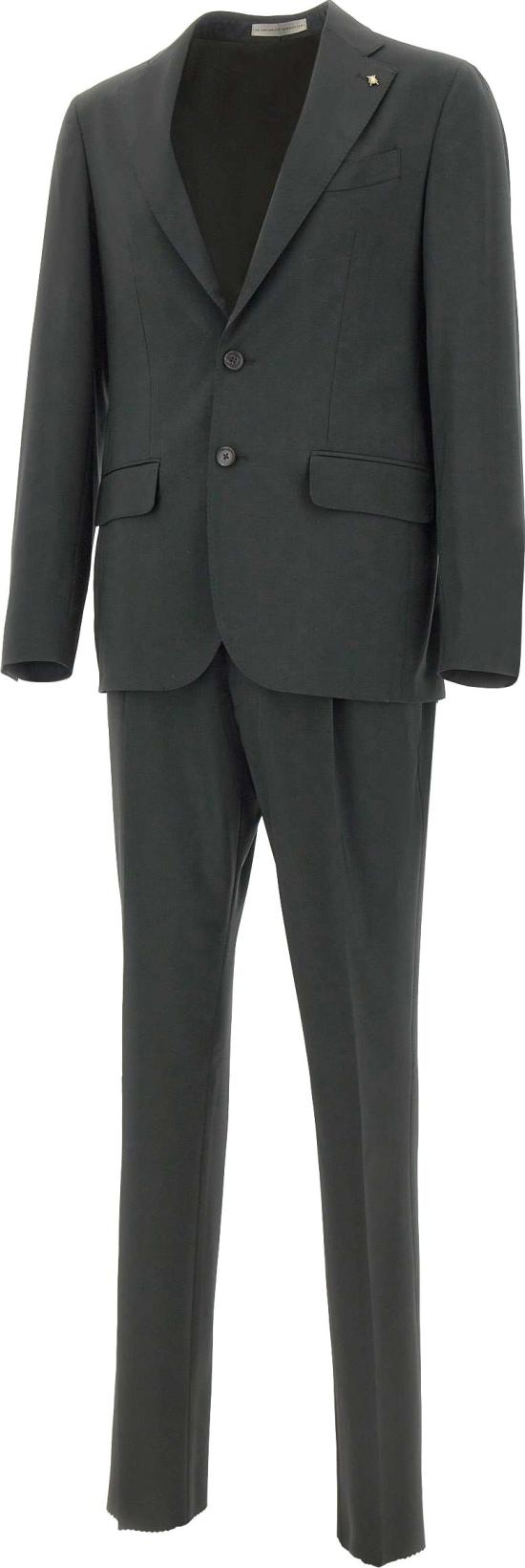 26SS 꼬르넬리아니 수트 세트 277Z6527685630527R DONKERGREEN