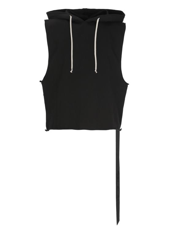 26SS 다크쉐도우 후드 티셔츠 DU01F4165 RIGP09 Nero