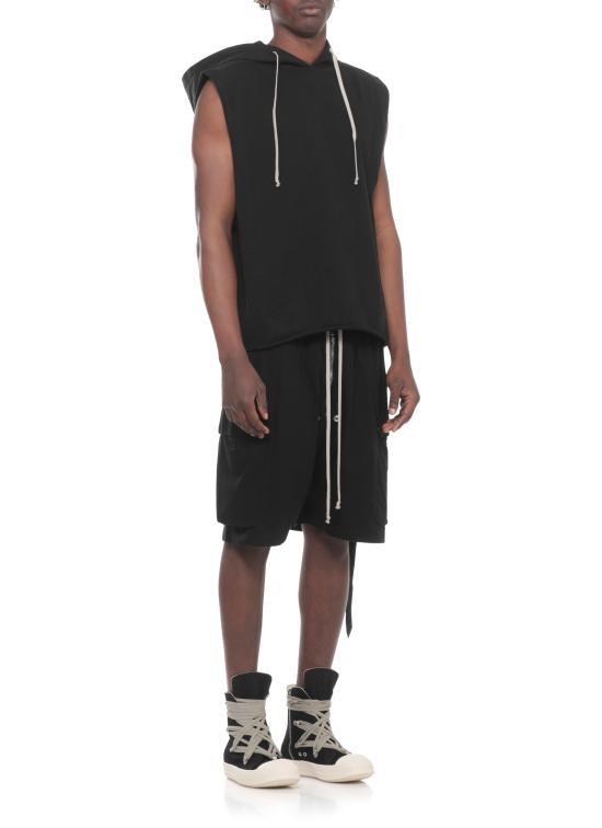 26SS 다크쉐도우 후드 티셔츠 DU01F4165 RIGP09 Nero - DRKSHDW