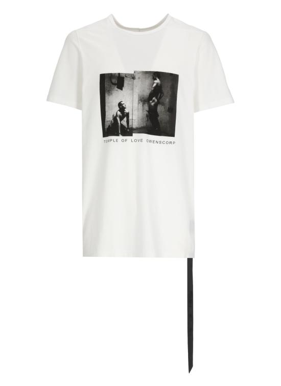 26SS 다크쉐도우 반팔 티셔츠 DU01F4250 RNEP6P1109 Bianco