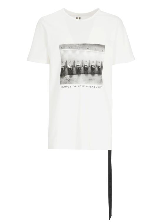 26SS 다크쉐도우 반팔 티셔츠 DU01F4250 RNEP4P1109 Bianco
