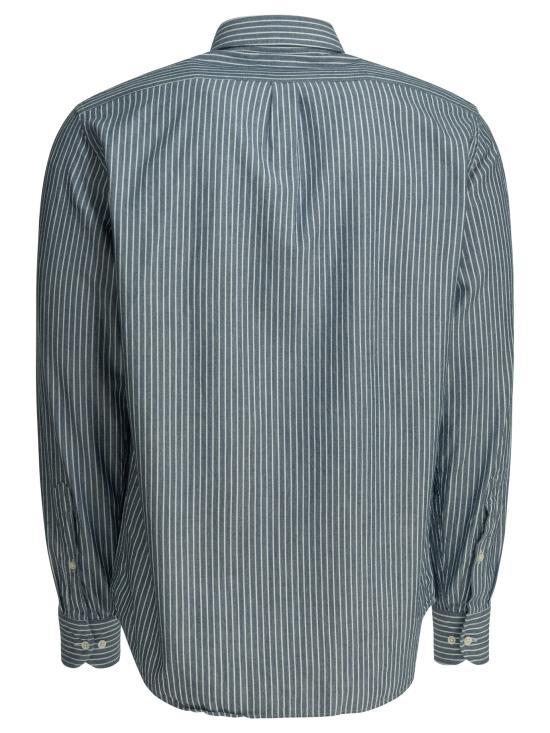26SS B.D.배기스 긴팔 셔츠 BRADFORDB16W6403 Blue - B.D. BAGGIES