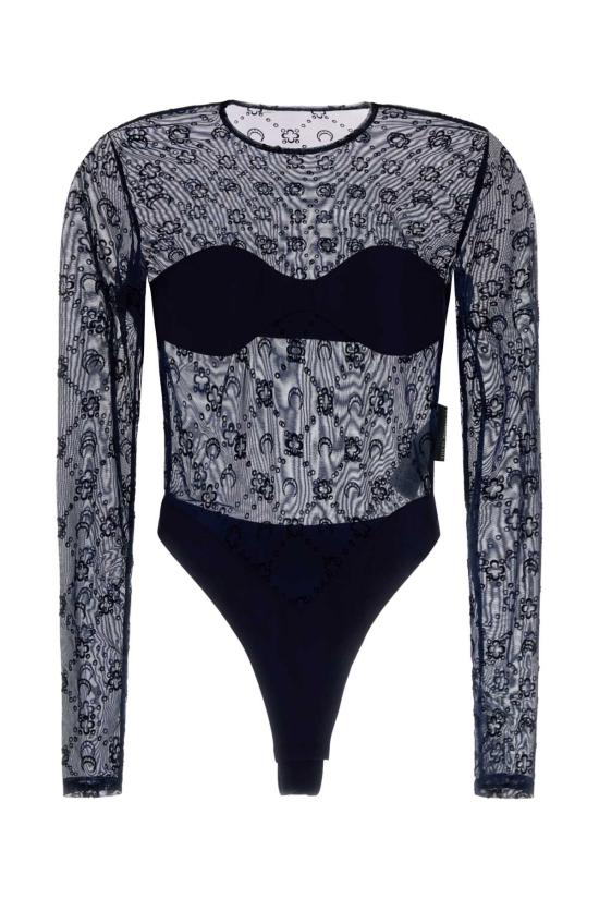 26SS 마린세르 바디수트 티셔츠 WTO474ACJER0005 BL90 Blue