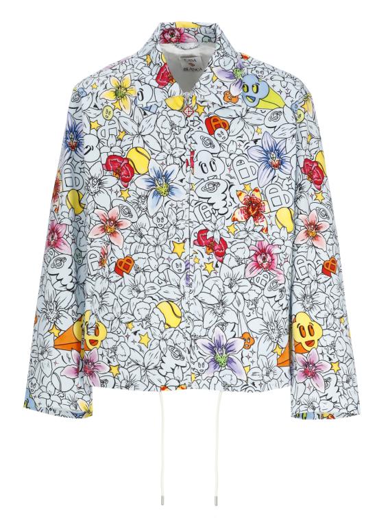 26SS 카사블랑카 자켓 MSS26JK48101 COLLAGE D ICONES GRAPH MultiColour