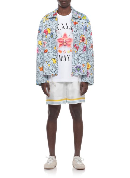 26SS 카사블랑카 자켓 MSS26JK48101 COLLAGE D ICONES GRAPH MultiColour - CASABLANCA