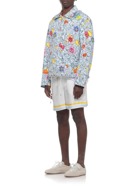 26SS 카사블랑카 자켓 MSS26JK48101 COLLAGE D ICONES GRAPH MultiColour - CASABLANCA