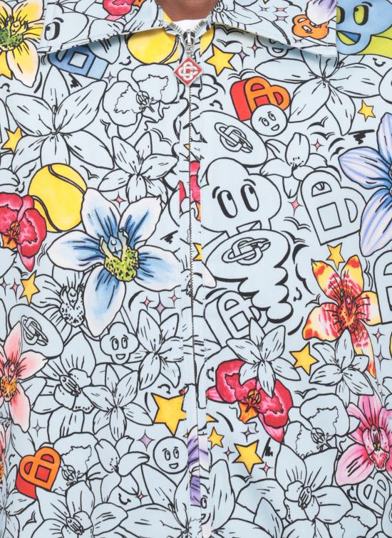 26SS 카사블랑카 자켓 MSS26JK48101 COLLAGE D ICONES GRAPH MultiColour - CASABLANCA