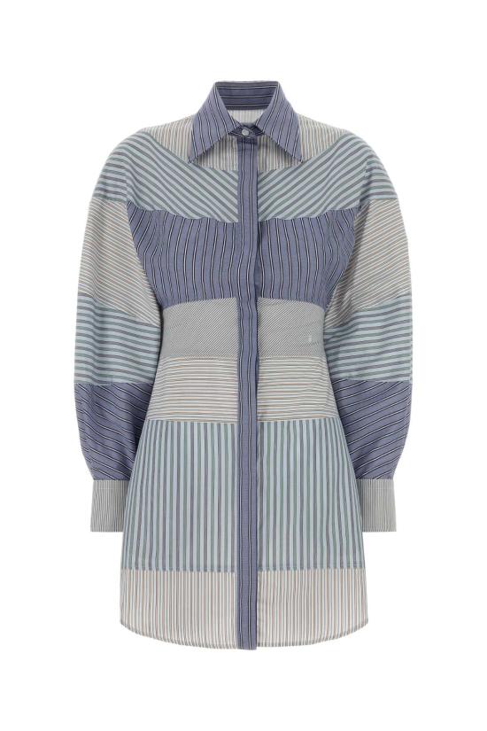 26SS 모스키노 숏 원피스 261D04350432 1888 Stripped