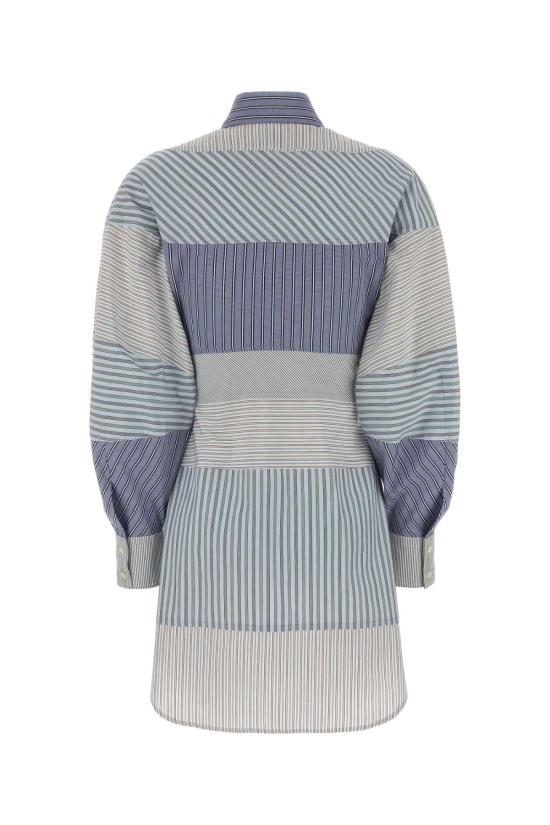 26SS 모스키노 숏 원피스 261D04350432 1888 Stripped - MOSCHINO