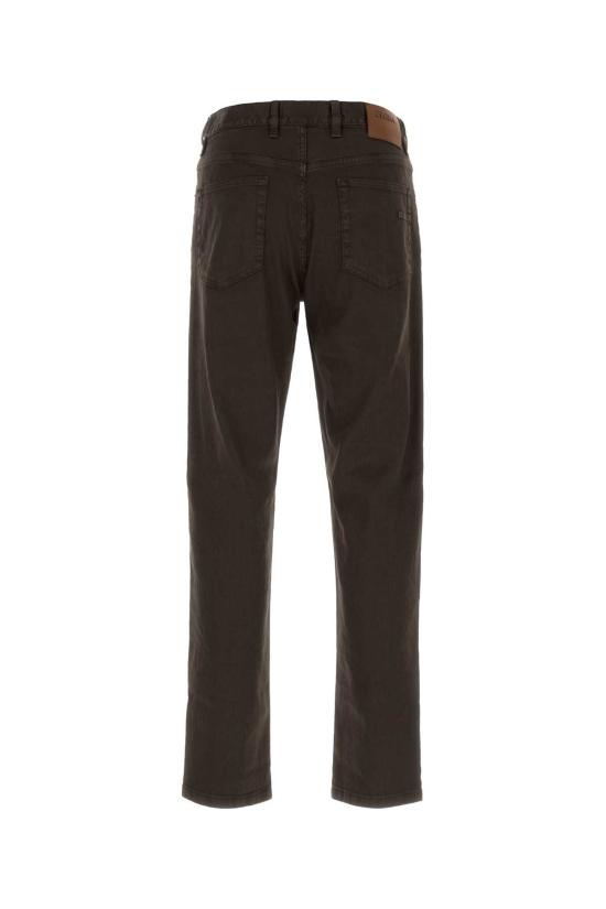 26SS 에르메네질도제냐 데님 팬츠 RUHP16A3CITY M09 Brown - ERMENEGILDO ZEGNA