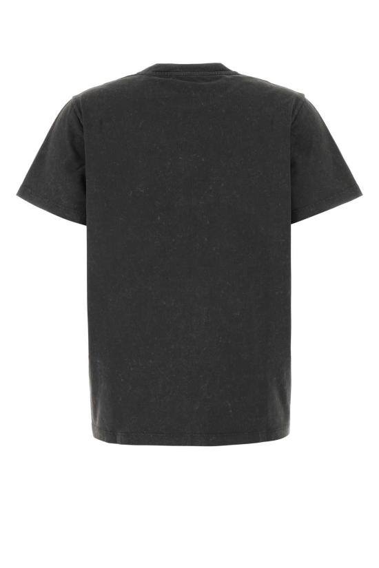 26SS 가니 반팔 티셔츠 A1050171 252 Black - GANNI