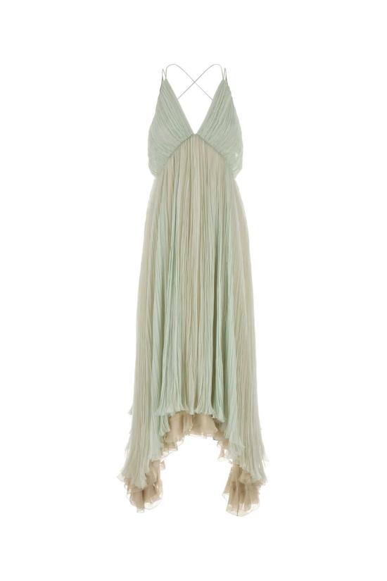 26SS 알베르타 페레티 롱 원피스 A04300115 1471 Green