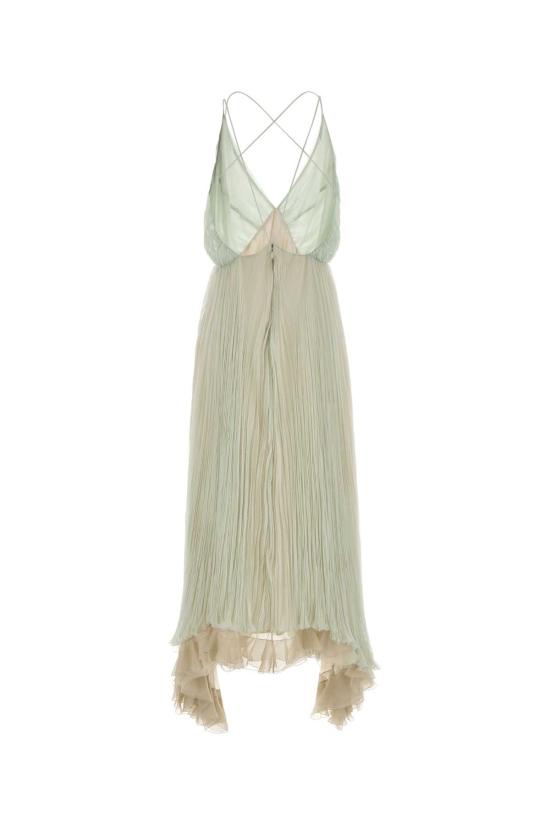 26SS 알베르타 페레티 롱 원피스 A04300115 1471 Green - ALBERTA FERRETTI