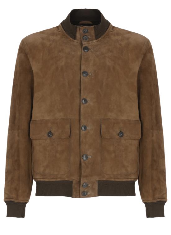 26SS 더 잭 레더스 무스탕 RIVERSIDE SUEDE126 Brown