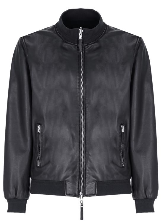 26SS 더 잭 레더스 가죽 자켓 DENNIS NO PERFO REV PLONGEE16 Blue